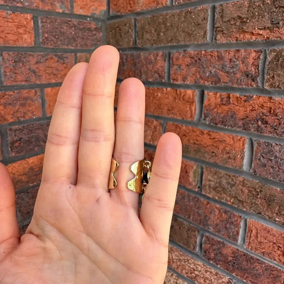 Firona Natural Stones Multicolor Fringe Ring - Picture 13 of 17